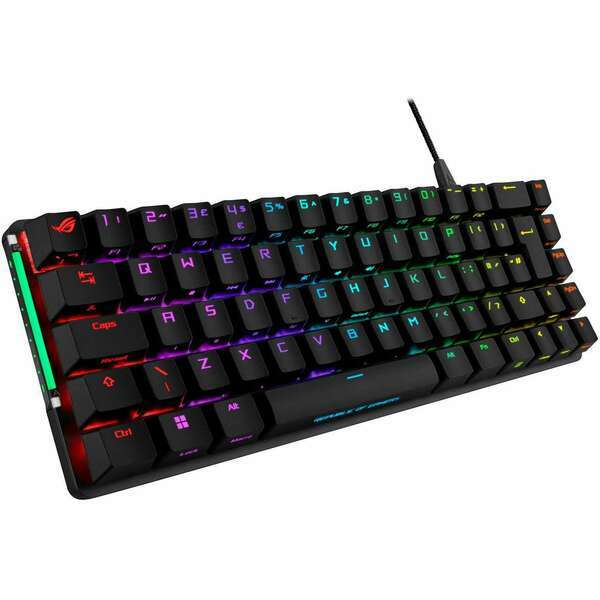 ASUS ROG FALCHION ACE BLACK, ROG NX RED, UK loc, PBT, Wired