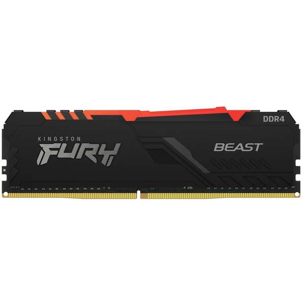 KINGSTON DIMM DDR4 16GB (2x8GB kit) 3200MT/s KF432C16BBAK2/16 Fury Beast RGB XMP