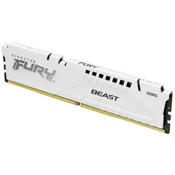 KINGSTON DIMM DDR5 16GB 5200MT/s KF552C40BW-16 Fury Beast White XMP