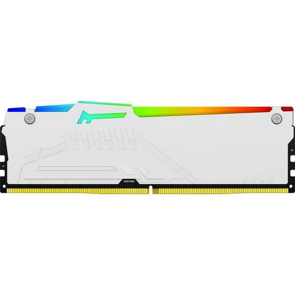 KINGSTON DIMM DDR5 16GB 5600MT/s KF556C36BWEA-16 Fury Beast RGB White Expo