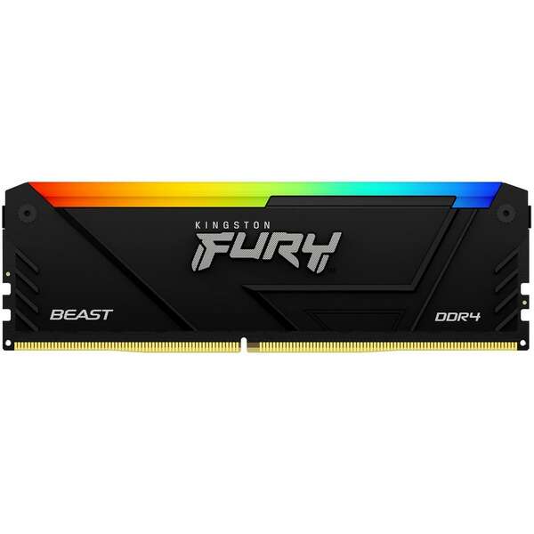 KINGSTON DIMM DDR4 64GB (2x32GB kit) 3600MT/s KF436C18BB2AK2/64 Fury Beast Black RGB XMP