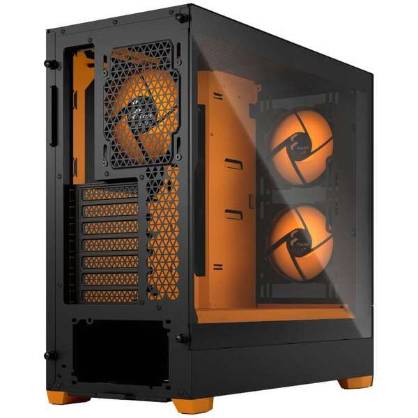 FRACTAL DESIGN Pop Air RGB Orange Core TG Clear Tint FD-C-POR1A-05