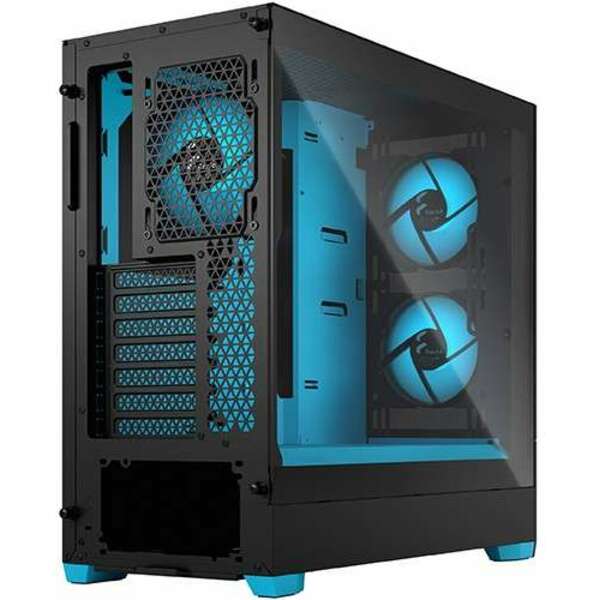 FRACTAL DESIGN Pop Air RGB Cyan Core TG Clear Tint FD-C-POR1A-02