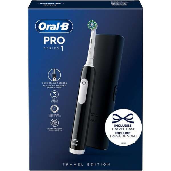 ORAL B Pro1 w + TC Pink BLK