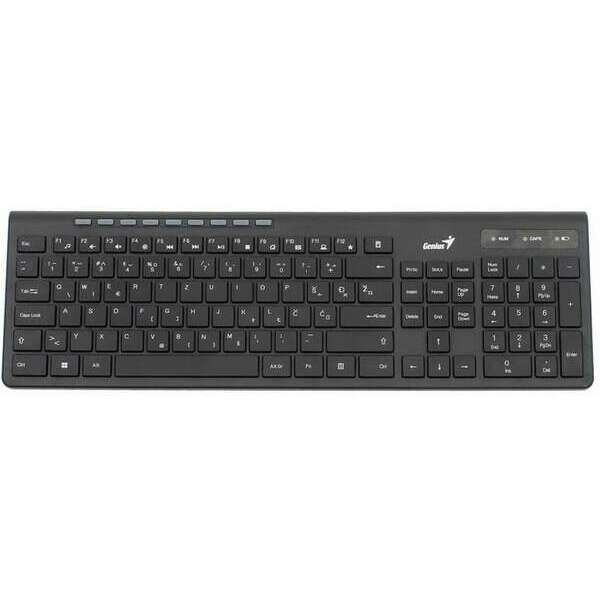 GENIUS SlimStar 7230,US,BLK,2.4GHZ,KB