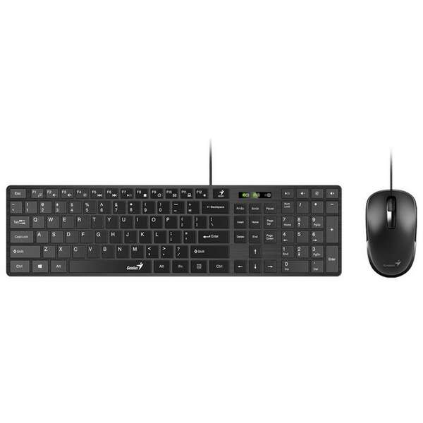 GENIUS SlimStar C126,BLK,USB,US GK-210003