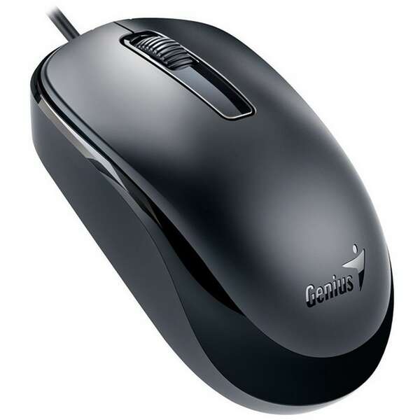 GENIUS SlimStar C126,BLK,USB,US GK-210003