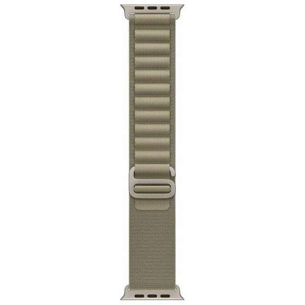 APPLE Watch 49mm Band Olive Alpine Loop - Medium mt5u3zm/a