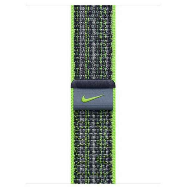 APPLE Watch 41mm Nike Band Bright Green/Blue Nike Sport Loop mtl03zm/a