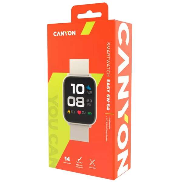CANYON Smart Watch Easy CNS-SW54WB Beige