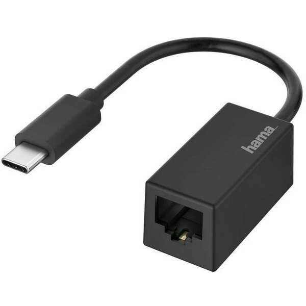 HAMA mrezni adapter USB-C 3.1 muski na LAN zenski