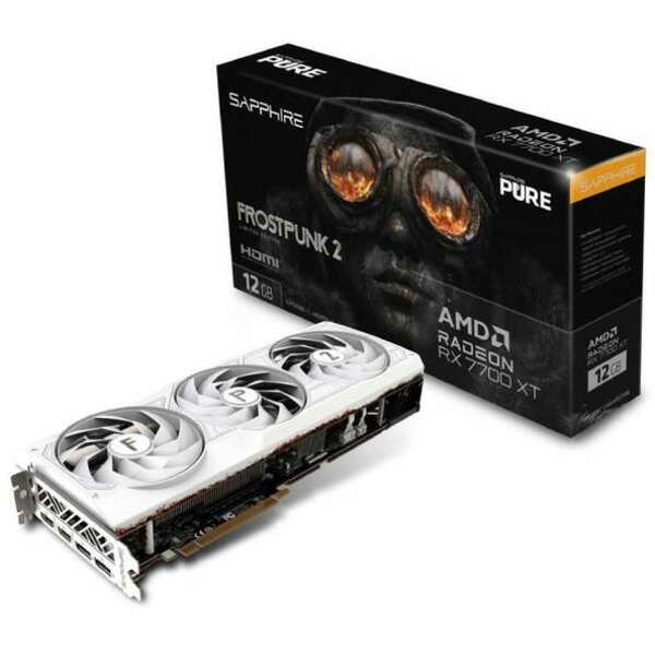 SAPPHIRE AMD Radeon PURE RX 7700 XT 12GB 192bit Frostpunk 2 Edition 12GB (11335-08-50G)