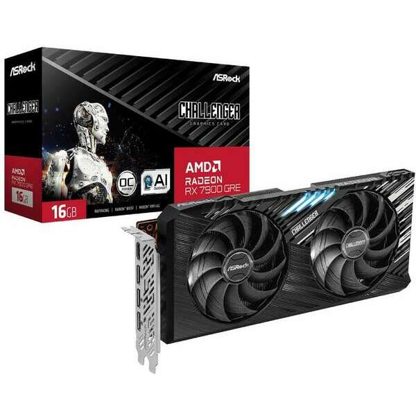 ASROCK AMD Radeon RX 7900 GRE 16GB 256bit RX 7900 GRE Challenger 16G OC