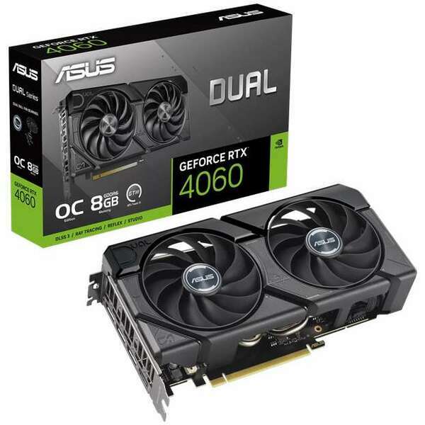 ASUS nVidia GeForce RTX 4060 8GB 128bit DUAL-RTX4060-O8G-EVO