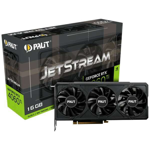 PALIT nVidia GeForce RTX 4060 Ti 16GB 128bit RTX 4060 Ti JetStream