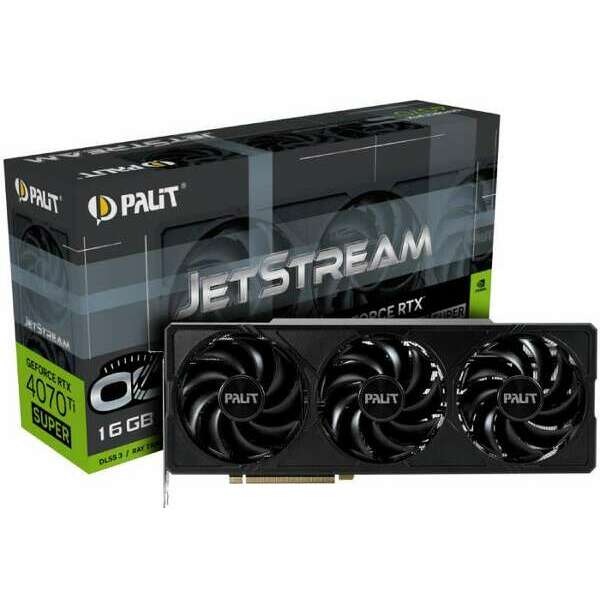 PALIT nVidia GeForce RTX 4070 Ti Super 16GB 256bit RTX 4070 Ti Super JetStream OC