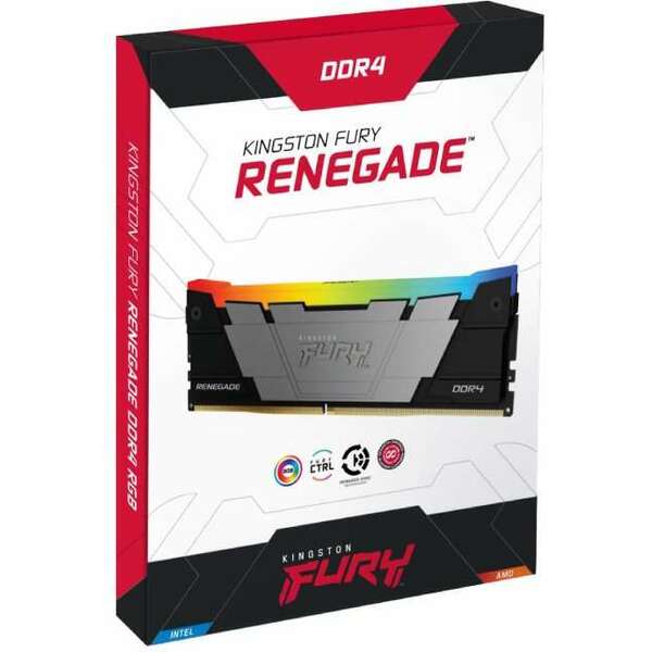 KINGSTON DIMM DDR4 16GB 3600MT/s KF436C16RB12A/16 Fury Renegade RGB Black