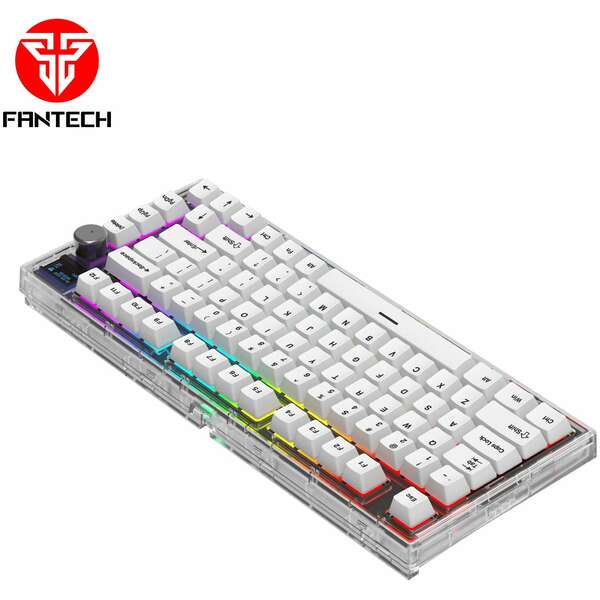 FANTECH MK910 RGB PBT Maxfit81 Frost Wireless bela (yellow switch)