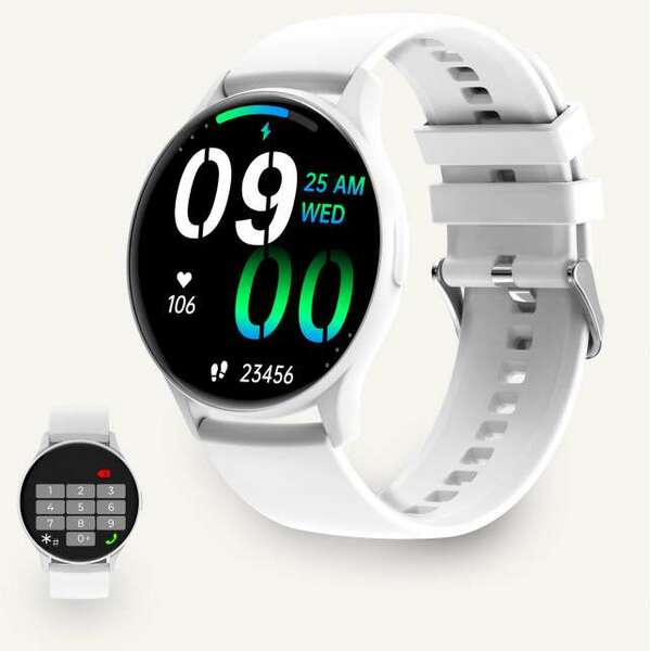 KSIX Smart Watch Core Amoled White BXSW16B