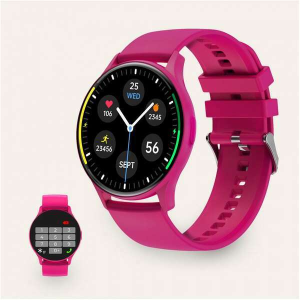 KSIX Smart Watch Core Amoled Pink BXSW16F
