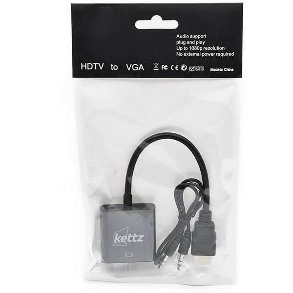 KETTZ HDMI na VGA M/F konvertor HV-4500