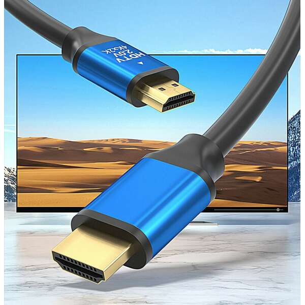 KETTZ HDMI kabl V2.0 gold 1m KT-HK2.0-1M