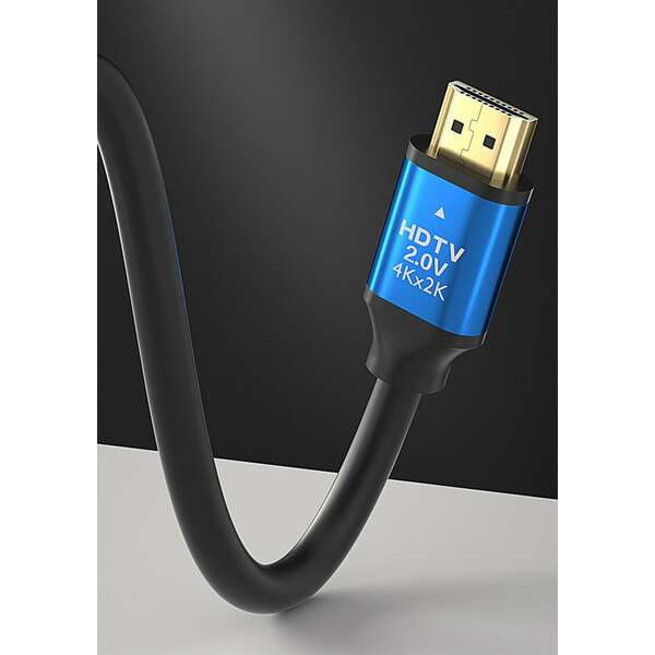 KETTZ HDMI kabl V2.0 gold 1m KT-HK2.0-1M