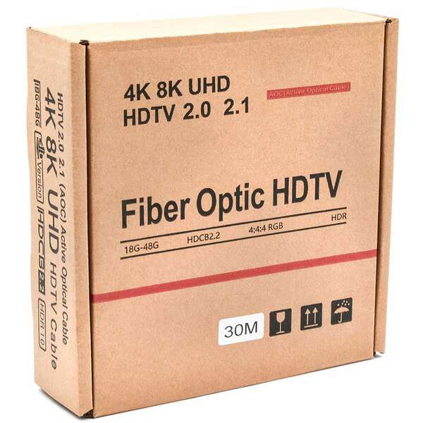 KETTZ KT-AOHK30 HDMI Aktivni Opticki kabl 2.0 AOC 4K 60Hz 30M