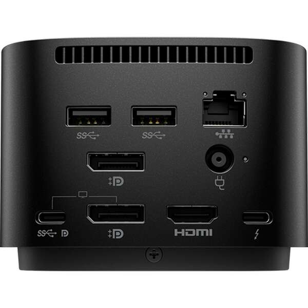 HP USB-C Thunderbolt 120W G4/RJ45, 2DP, HDMI, Thunderbolt 4, 4 USB-A, 2 USB-C/AC adapter (4J0A2AA)