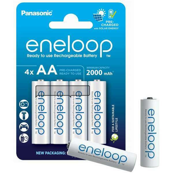 PANASONIC ENELOOP AA/4B  BK-3MCDE/4CP