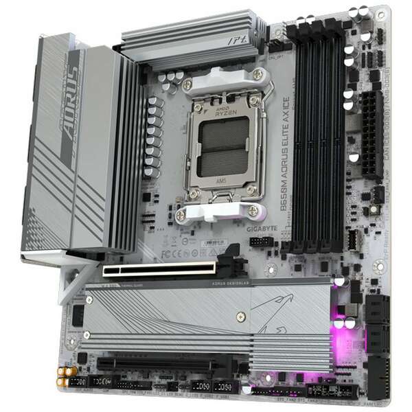 GIGABYTE B650M A ELITE AX ICE