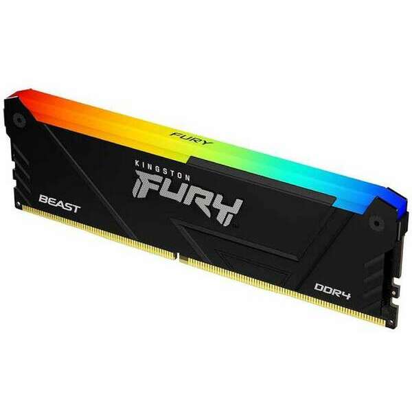 KINGSTON DIMM DDR4 8GB 3200MT/s KF432C16BB2A/8 Fury Beast RGB Black