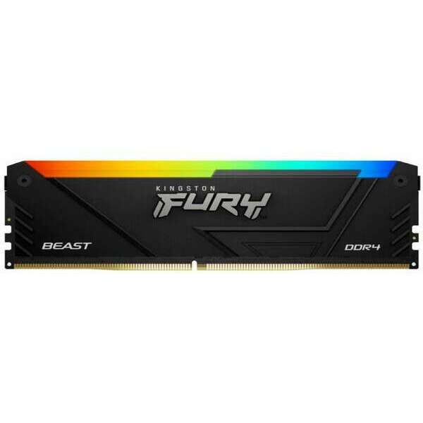 KINGSTON DIMM DDR4 8GB 3600MT/s KF436C17BB2A/8 Fury Beast RGB Black