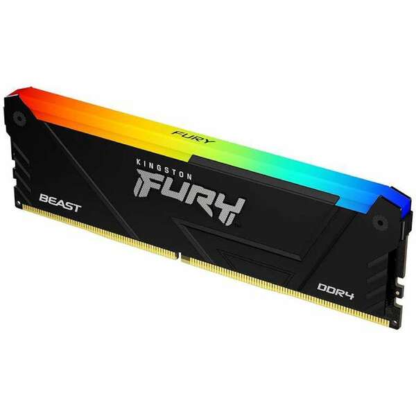 KINGSTON DIMM DDR4 16GB 3600MT/s KF436C18BB2A/16 Fury Beast RGB Black