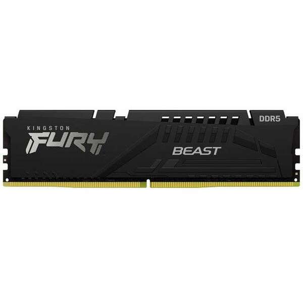 KINGSTON DIMM DDR5 16GB 6400MT/s KF564C32BB-16 FURY Beast Black XMP