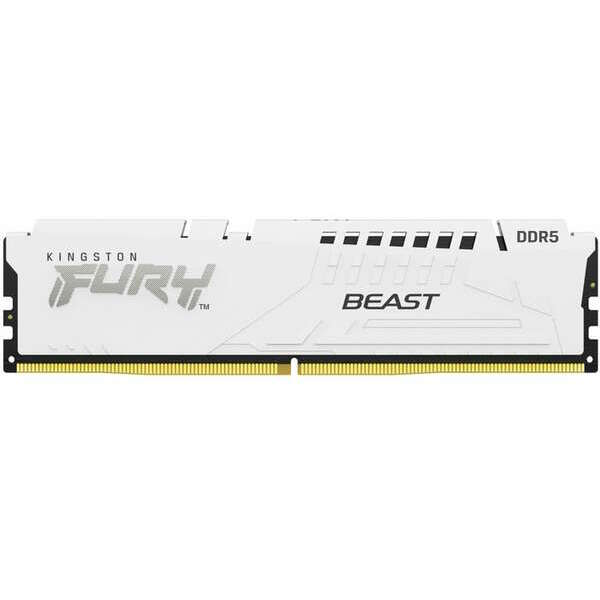 KINGSTON DIMM DDR5 16GB 6800MT/s KF568C34BWE-16 FURY Beast White EXPO