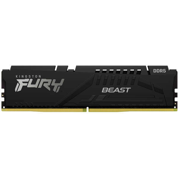 KINGSTON DIMM DDR5 32GB 6400MT/s KF564C32BBE-32 FURY Beast Black EXPO