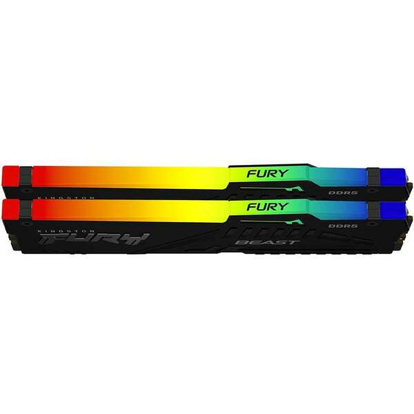 KINGSTON DIMM DDR5 32GB 6800MT/s KF568C34BBAK2-32 FURY Beast Black RGB XMP