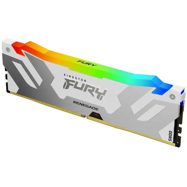 KINGSTON DIMM DDR5 32GB (2x16GB kit) 8000MT/s KF580C38RWAK2-32 FURY Renegade Silver/White RGB XMP