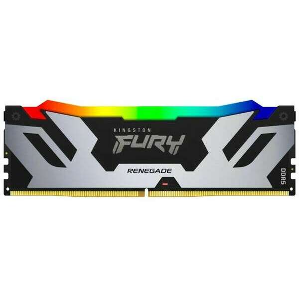 KINGSTON DIMM DDR5 32GB (2x16GB kit) 8000MT/s KF580C38RSAK2-32 FURY Renegade Silver RGB XMP