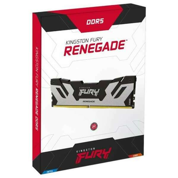 KINGSTON DIMM DDR5 96GB (2x48GB kit) 6000MT/s KF560C32RSK2-96 FURY Renegade Silver/Black XMP