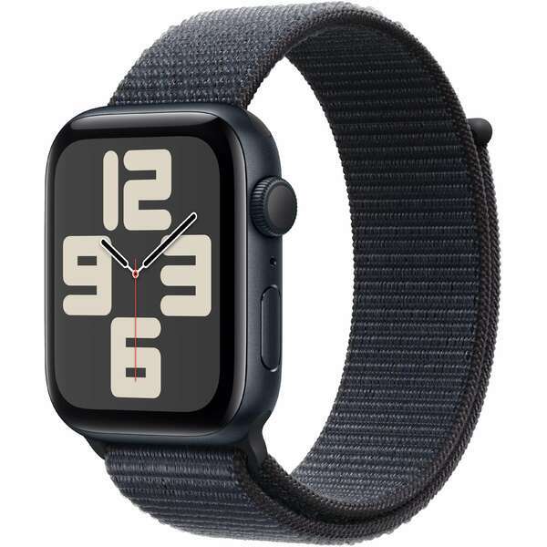 APPLE Watch SE2 v3 GPS 44mm Midnight Alu Case with Ink Sport Loop mxep3qv/a