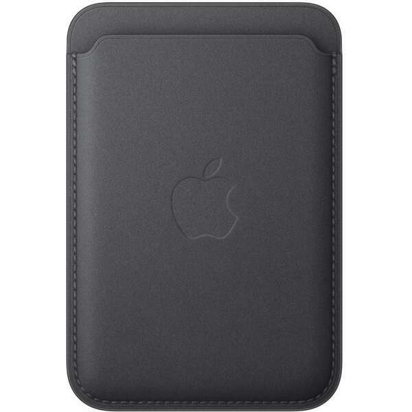 APPLE iPhone FineWoven Wallet with MagSafe Black ma6w4zm/a