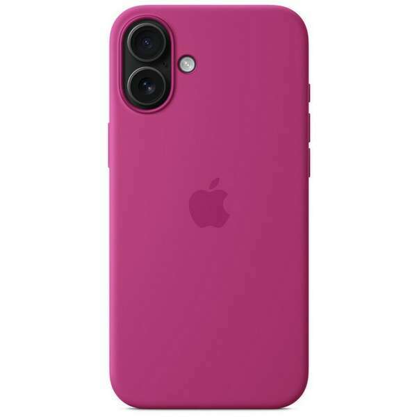 APPLE iPhone 16 Plus Silicone Case with MagSafe Fuchsia myye3zm/a