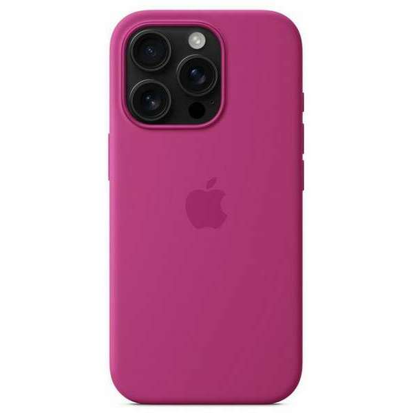 APPLE iPhone 16 Pro Silicone Case with MagSafe Fuchsia myyn3zm/a