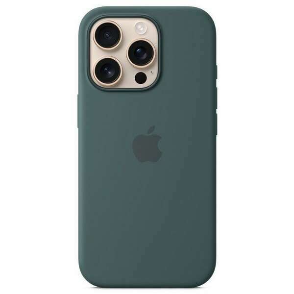 APPLE iPhone 16 Pro Silicone Case with MagSafe Lake Green myyr3zm/a