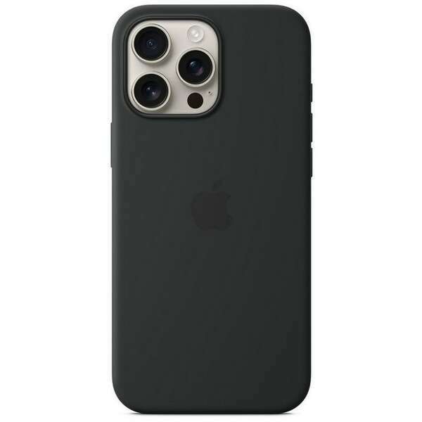 APPLE iPhone 16 Pro Max Silicone Case with MagSafe Black myyt3zm/a