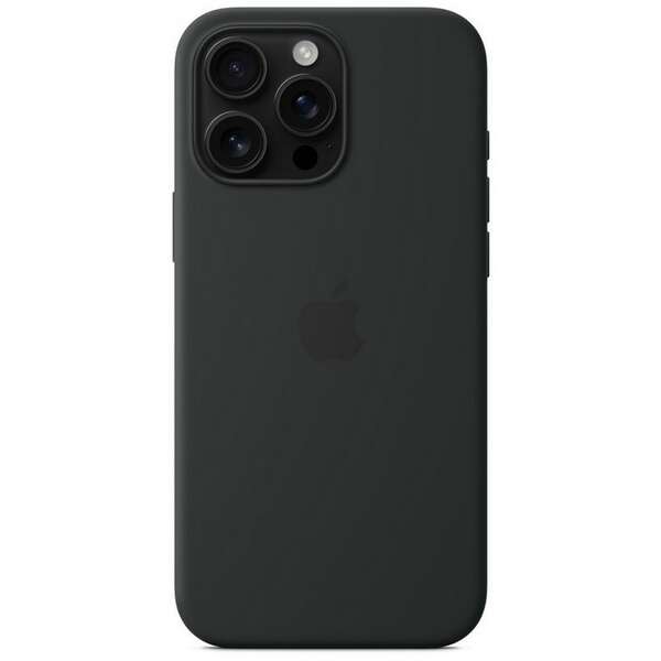 APPLE iPhone 16 Pro Max Silicone Case with MagSafe Black myyt3zm/a