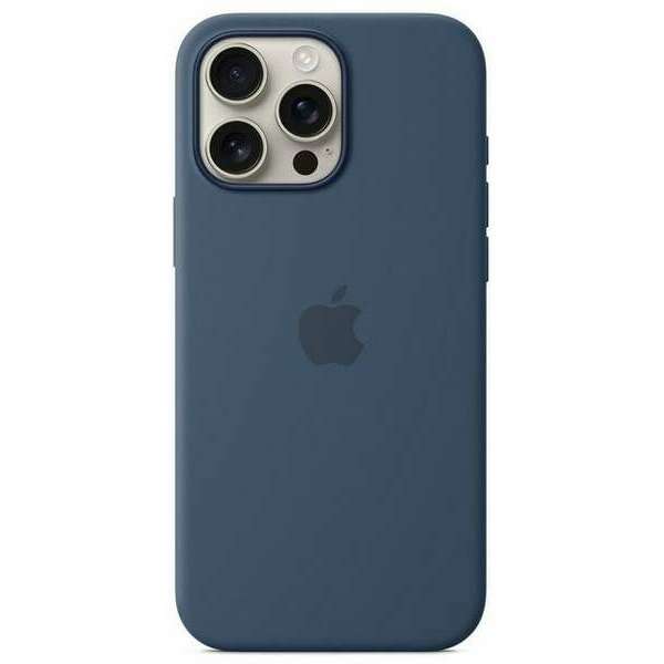 APPLE iPhone 16 Pro Max Silicone Case with MagSafe Denim myyu3zm/a