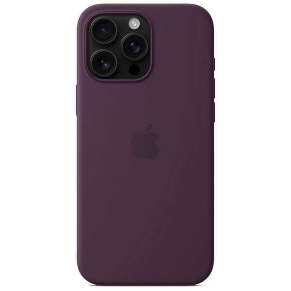 APPLE iPhone 16 Pro Max Silicone Case with MagSafe Plum myyw3zm/a